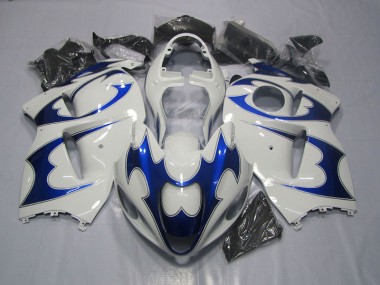 Kit Carene Suzuki GSXR 1300 Hayabusa 1996-2007 - Bianco Blu