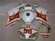 Kit Completo Carenatura Moto ABS Honda CBR 1000 RR 2004-2005 - Bianco Rosso