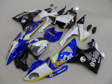 Kits Carenatura Moto Completa BMW S1000RR 2009-2014 - Blu Bianco GoldBet