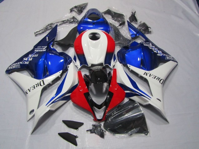 Kits Carenatura Moto Completa Honda CBR 600 RR 2009-2012 - Bianco Blu Rosso DREAM