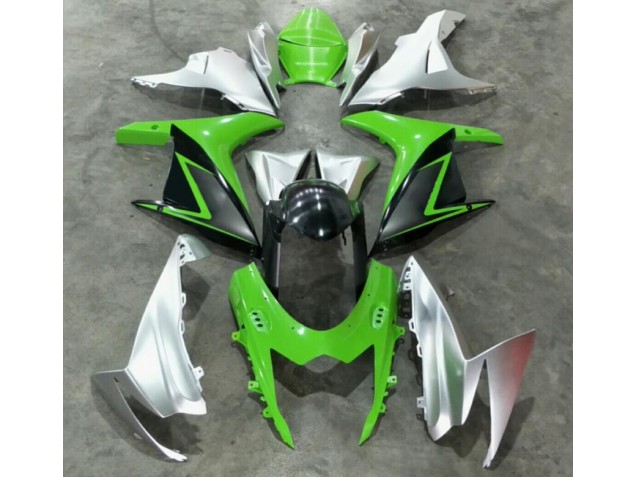 Kits Carenatura Moto Completa Suzuki GSXR 600 / 750 K11 2011-2024 - Verde Argento