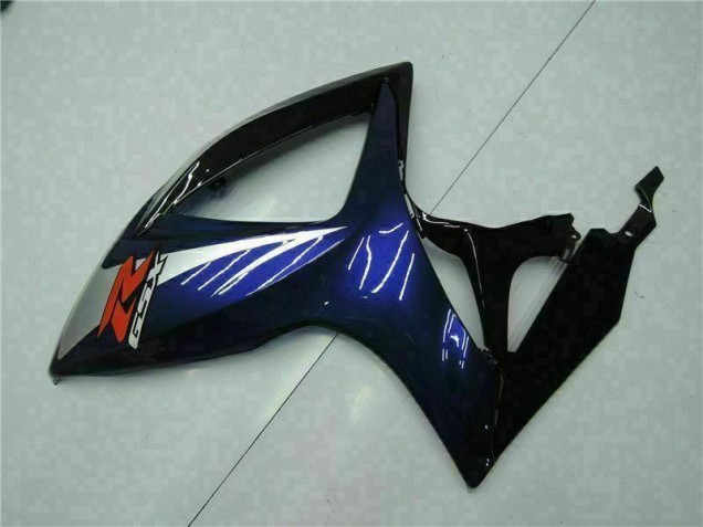 Kits Carenatura Motocicletta Completo ABS Suzuki GSXR 600 / 750 K6 2006-2007 - Nero Blu