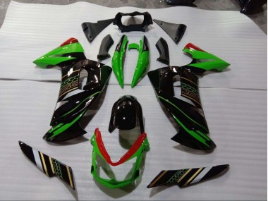 Kits Carene Moto Completa Kawasaki EX650 2006-2008 - Verde Nero