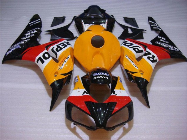 Kits Carene Moto & Plastica Moto Honda CBR 1000 RR 2004-2005 - Arancia Nero Repsol